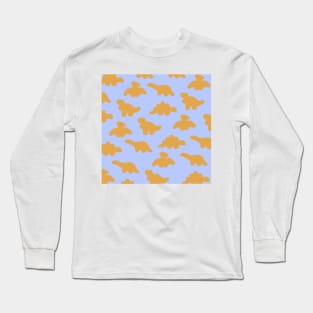 Dino Nuggies (Dark Blue) Long Sleeve T-Shirt